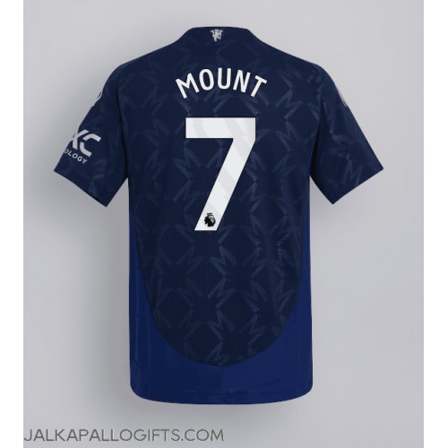 Manchester United Mason Mount #7 Vieraspaita 2024-25 Lyhythihainen